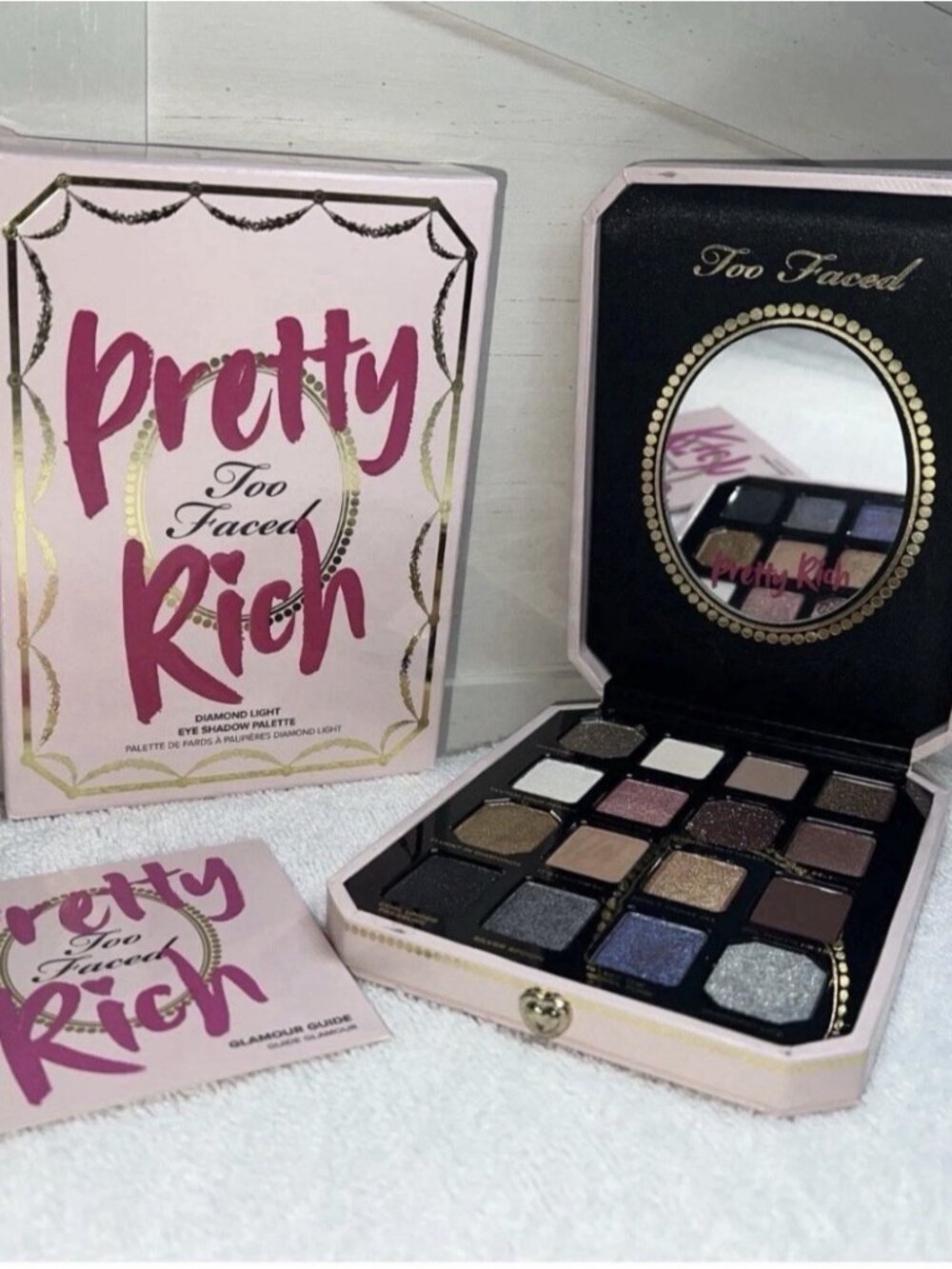 Too Faced PRETTY RICH DIAMOND LIGHT Eyeshadow Palette 2018